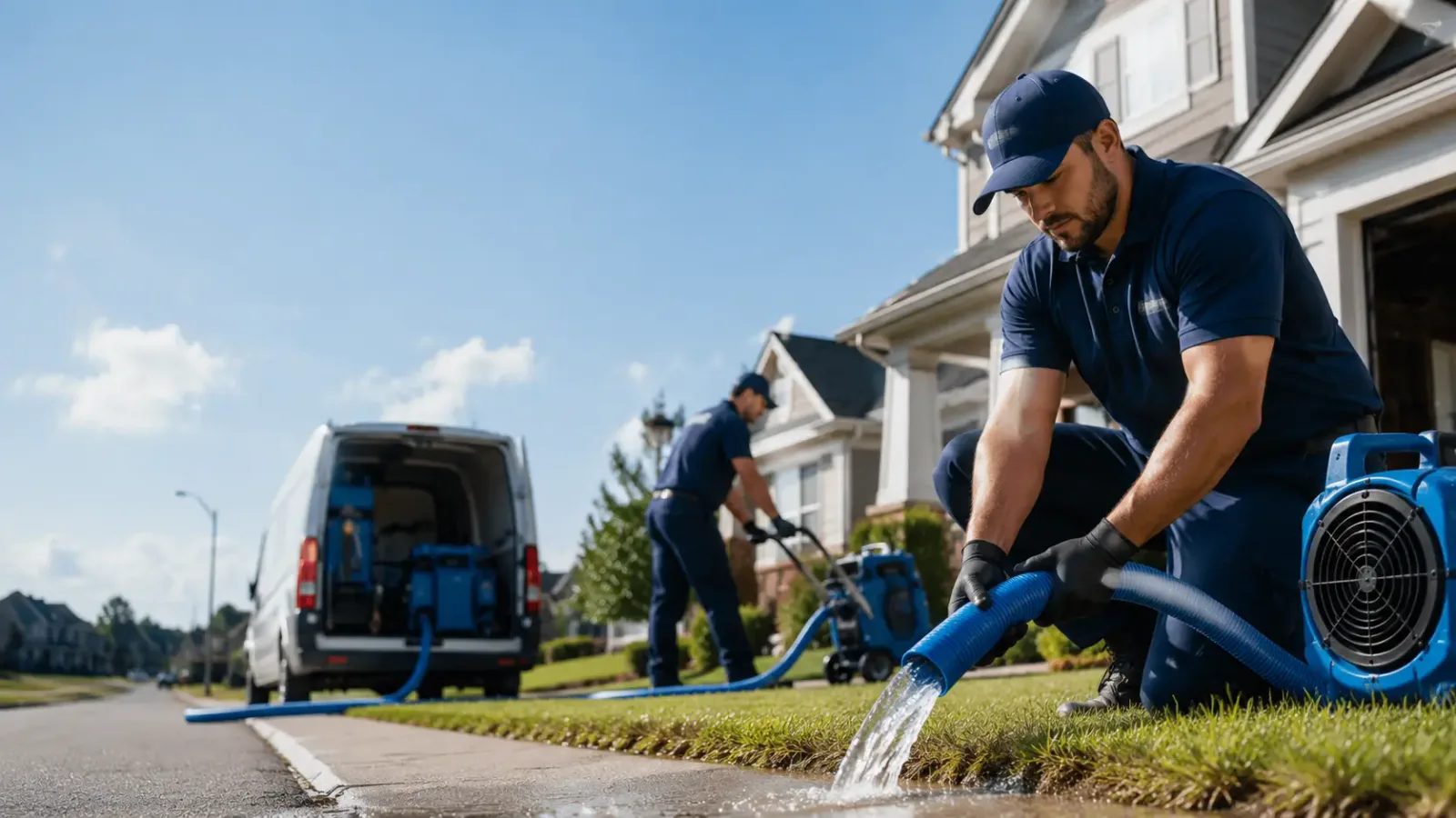 Flood Damage Restoration in Channing, MI